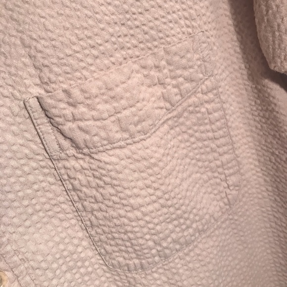 Textured Origami paper like polo shirt - Picture 6 of 7